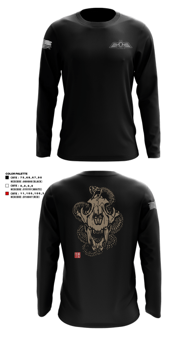 C Co, 5POB, 4POG 78907661 Long Sleeve Performance Shirt - 82