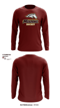 Menomonie High School Ice hockey 95189103 Long Sleeve Performance Shirt - 7