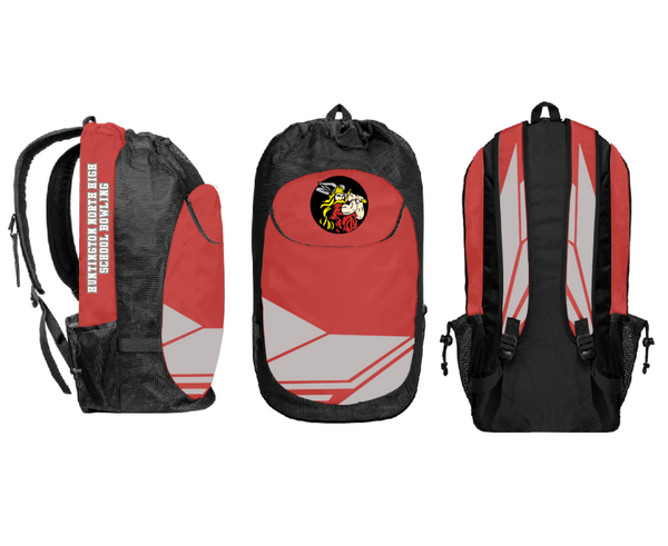 Gear Bag, Huntington North High School Bowling, Bowling, Teamtime, Team time, sublimation, custom sports apparel, team uniforms, spirit wear, spiritwear, sports uniforms, custom shirts, team store, custom team store, fundraiser sports, apparel fundraiser