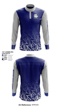 Westerly Middle School Basketball 95403838 Quarter Zip Jacket - 1