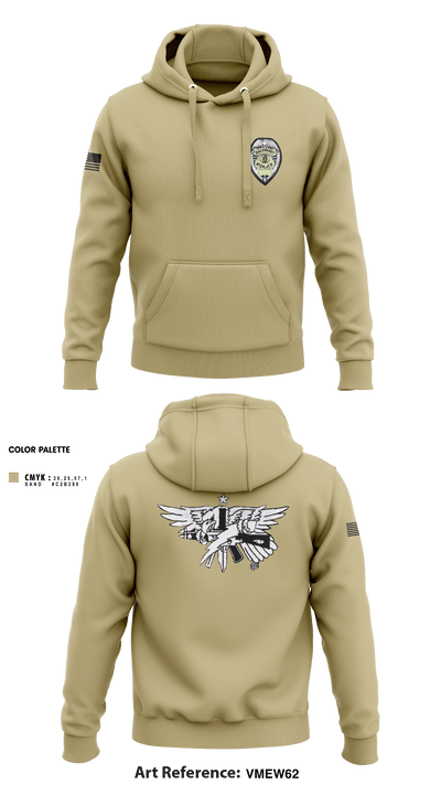 Salisbury Police Special Response Team 23814331 Hoodie - 4