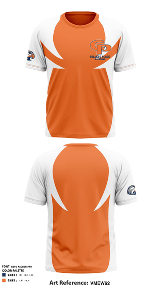 Short Sleeve Rash Guard Shirt, College Place Wrestling, Wrestling, Teamtime, Team time, sublimation, custom sports apparel, team uniforms, spirit wear, spiritwear, sports uniforms, custom shirts, team store, custom team store, fundraiser sports, apparel fundraiser
