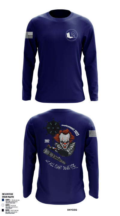 Mobile unit 2 64041633 Long Sleeve Performance Shirt - 50