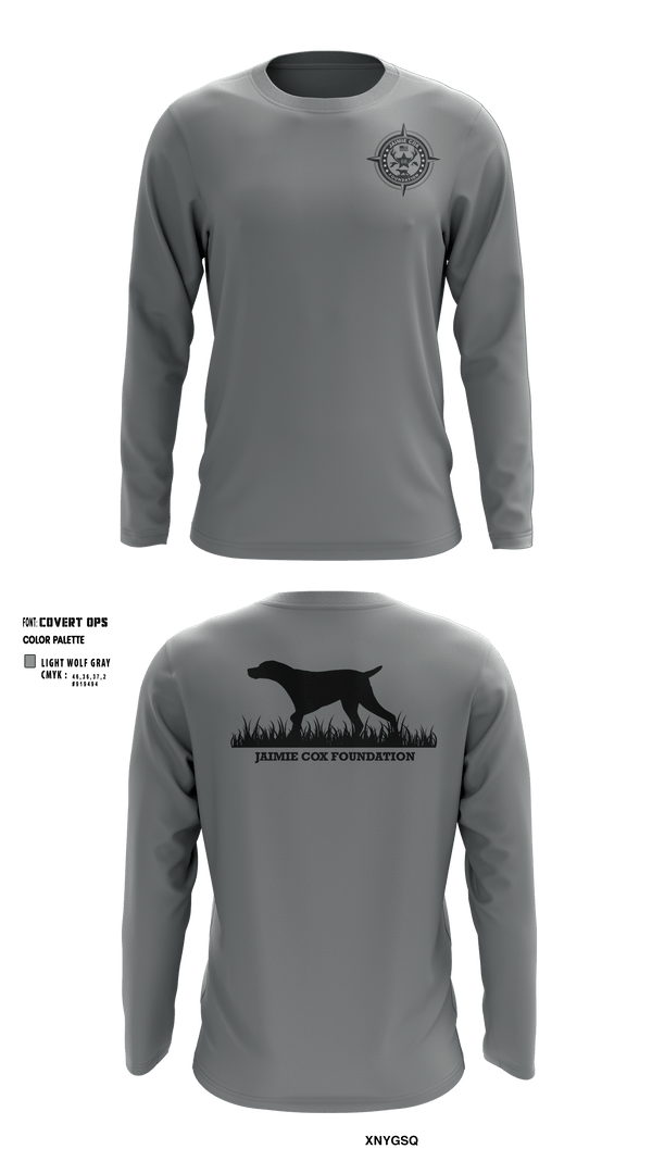 Long Sleeve Performance Shirt, Jaimie Cox Foundation, , Teamtime, Team time, sublimation, custom sports apparel, team uniforms, spirit wear, spiritwear, sports uniforms, custom shirts, team store, custom team store, fundraiser sports, apparel fundraiser