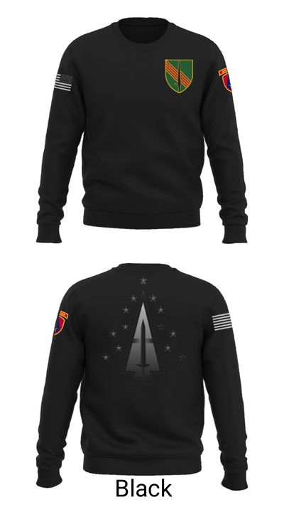 A Co, 1st BN, 4SFAB 88998967 Crew Neck Sweatshirt - 9