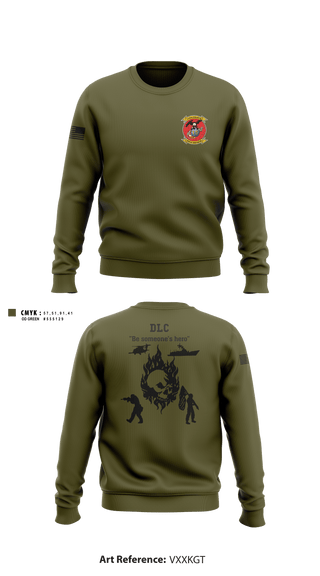 Crew Neck Sweatshirt, , Marines, Teamtime, Team time, sublimation, custom sports apparel, team uniforms, spirit wear, spiritwear, sports uniforms, custom shirts, team store, custom team store, fundraiser sports, apparel fundraiser