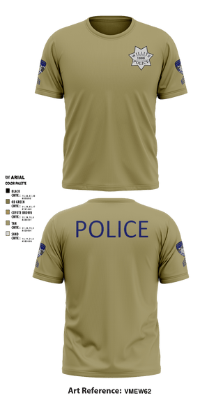 Short Sleeve Performance Shirt, Willits Little Lake JRTF, Police, Teamtime, Team time, sublimation, custom sports apparel, team uniforms, spirit wear, spiritwear, sports uniforms, custom shirts, team store, custom team store, fundraiser sports, apparel fundraiser