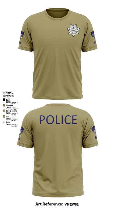 Willits Little Lake JRTF 70658416 Short Sleeve Performance Shirt - 9