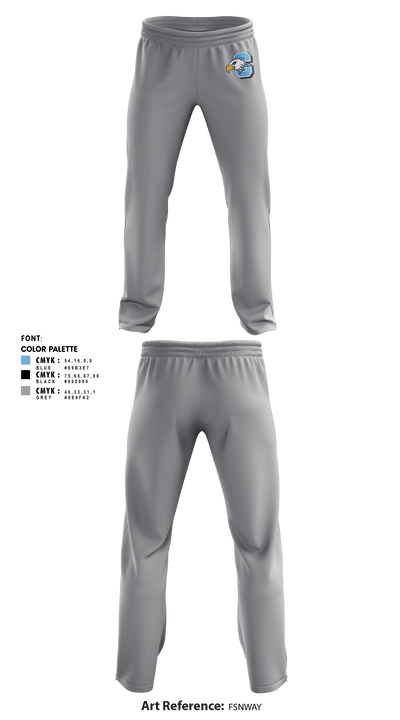Grand Rapids Christian Eagles 66554595 Sweatpants - 2