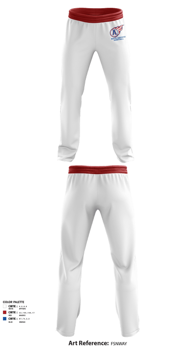 North Asheboro Middle School Basketball 60657881 Sweatpants - 1