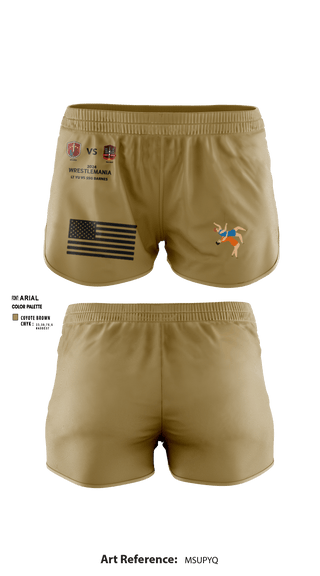 Ranger Panties, 673 EFD/ 334 FEST, Army, Teamtime, Team time, sublimation, custom sports apparel, team uniforms, spirit wear, spiritwear, sports uniforms, custom shirts, team store, custom team store, fundraiser sports, apparel fundraiser
