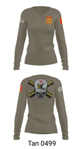 Bravo BTRY 1/103d FAR 8841781 Women's Long Sleeve V-neck Shirt - 39