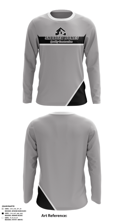Shrader HomesShrader Homes 53751351 Long Sleeve Performance Shirt - 1