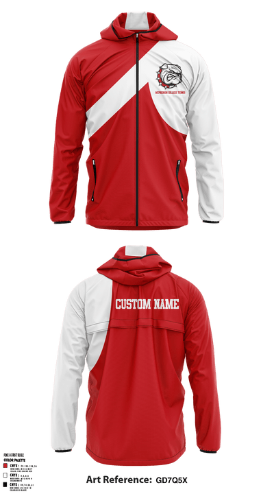 Mcpherson College 33503570 Windbreaker - 5