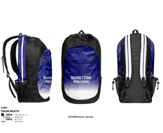 Gear Bag, Richard T Stank Middle School, Spirit Store, Teamtime, Team time, sublimation, custom sports apparel, team uniforms, spirit wear, spiritwear, sports uniforms, custom shirts, team store, custom team store, fundraiser sports, apparel fundraiser