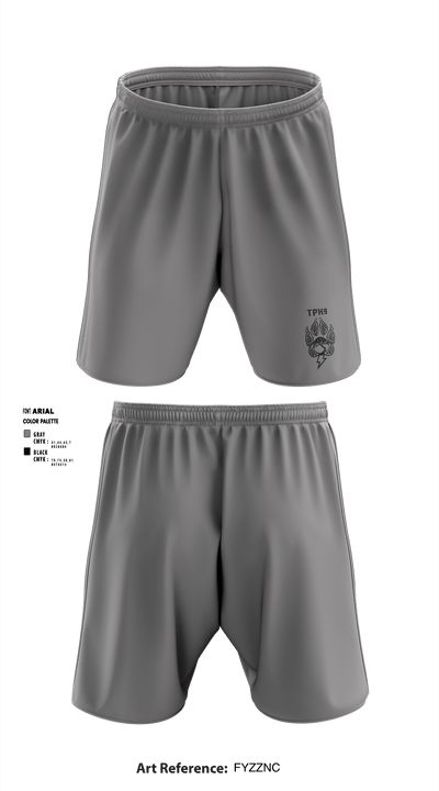Thunder Paw K9 Services, LLC 19806719 Athletic Shorts With Pockets - 1