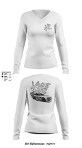 Whole Lotta 18700693 Women's Long Sleeve V-neck Shirt - 1