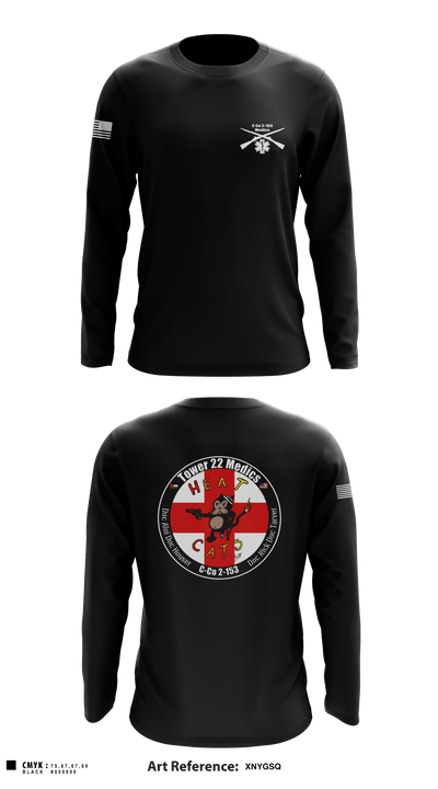 C-Co 2-153 Medics 26047956 Long Sleeve Performance Shirt - 1