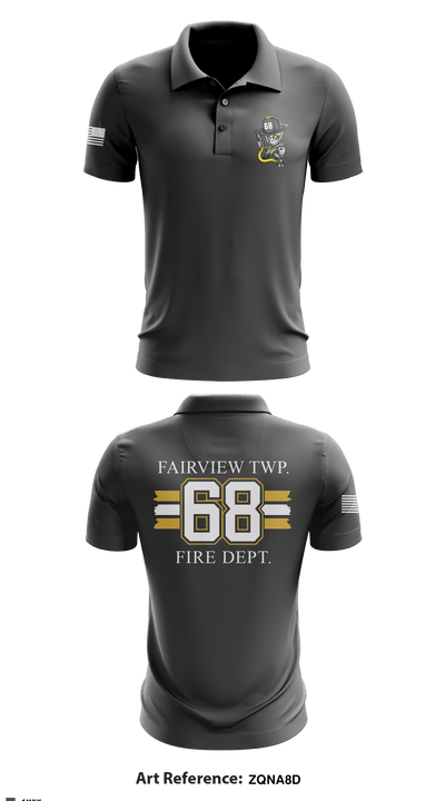FAIRVIEW Twp 13429513 Short Sleeve Performance Polo - 2