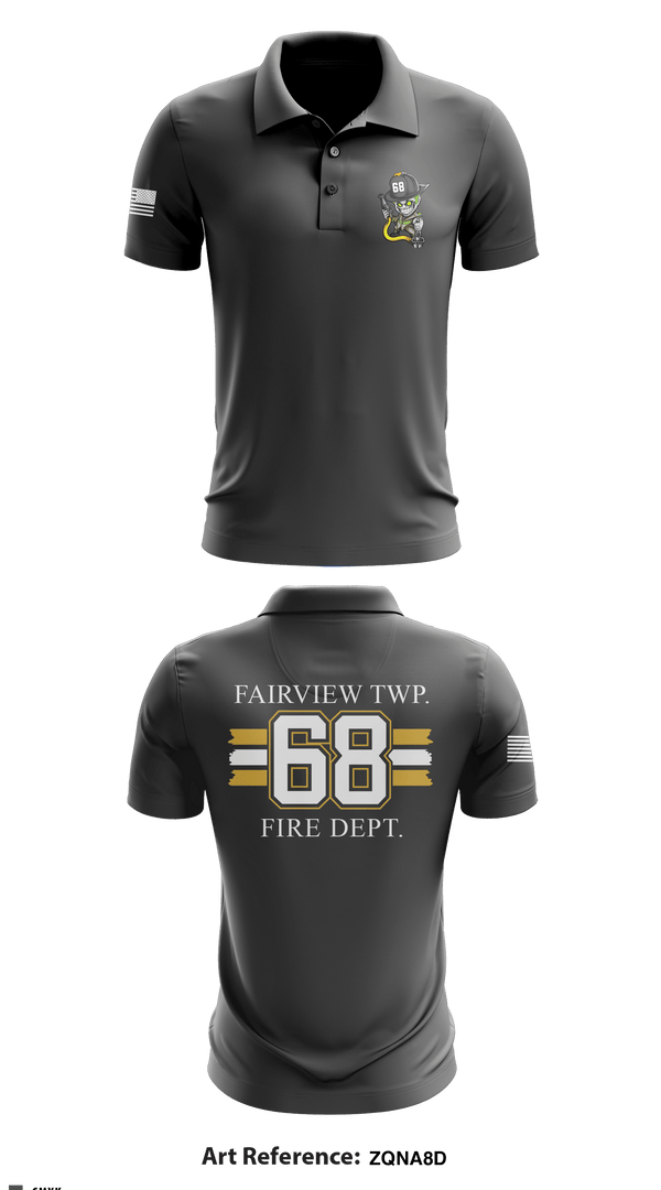 Short Sleeve Performance Polo, , Fire Department, Teamtime, Team time, sublimation, custom sports apparel, team uniforms, spirit wear, spiritwear, sports uniforms, custom shirts, team store, custom team store, fundraiser sports, apparel fundraiser