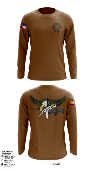 Long Sleeve Performance Shirt, , Air Force, Teamtime, Team time, sublimation, custom sports apparel, team uniforms, spirit wear, spiritwear, sports uniforms, custom shirts, team store, custom team store, fundraiser sports, apparel fundraiser
