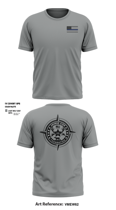 Jaimie Cox Foundation 83768320 Short Sleeve Performance Shirt - 7