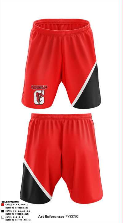 Gainesville High School Band 54267980 Athletic Shorts With Pockets - 1