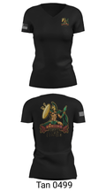 HQ 551 MP CO 17086699 Women's Short Sleeve V-neck Shirt - 23