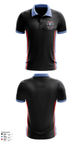 West Valley JR Rams 58336330 Short Sleeve Performance Polo - 1