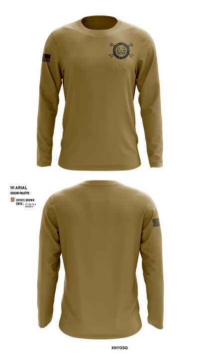 Delta Co. 1-52 14795663 Long Sleeve Performance Shirt - 3