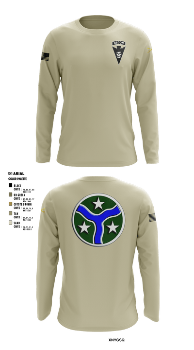 3/278 Armored Calvary Regiment 57774458 Long Sleeve Performance Shirt - 1