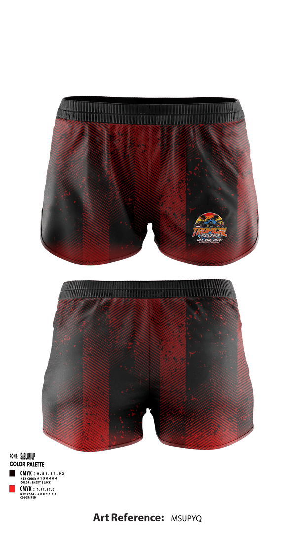 Ranger Panties, Tropical Rentalz, , Teamtime, Team time, sublimation, custom sports apparel, team uniforms, spirit wear, spiritwear, sports uniforms, custom shirts, team store, custom team store, fundraiser sports, apparel fundraiser