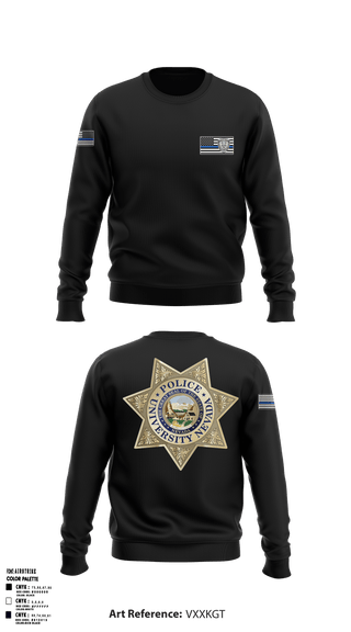 Crew Neck Sweatshirt, SDRPA, Police, Teamtime, Team time, sublimation, custom sports apparel, team uniforms, spirit wear, spiritwear, sports uniforms, custom shirts, team store, custom team store, fundraiser sports, apparel fundraiser