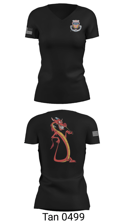 Mighty S1 34213142 Women's Short Sleeve V-neck Shirt - 23