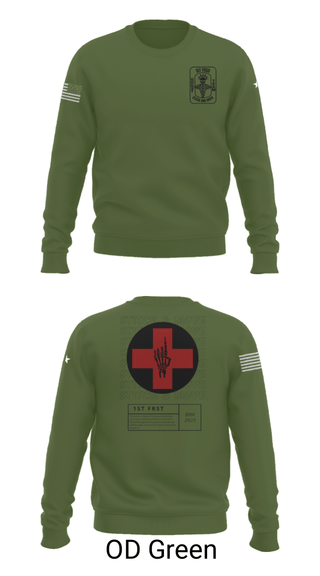 Crew Neck Sweatshirt, , Army, Teamtime, Team time, sublimation, custom sports apparel, team uniforms, spirit wear, spiritwear, sports uniforms, custom shirts, team store, custom team store, fundraiser sports, apparel fundraiser