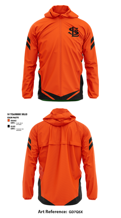 Saint Louis Park High School Gymnastics 4669431 Windbreaker - 1