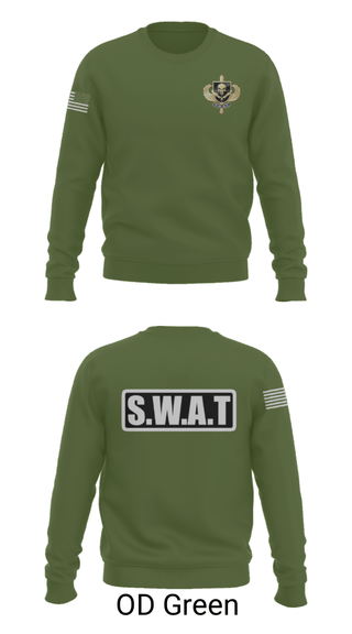 Crew Neck Sweatshirt, , Police, Teamtime, Team time, sublimation, custom sports apparel, team uniforms, spirit wear, spiritwear, sports uniforms, custom shirts, team store, custom team store, fundraiser sports, apparel fundraiser