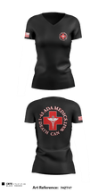 Medics, 1-43 ADA 28999239 Women's Short Sleeve V-neck Shirt - 6