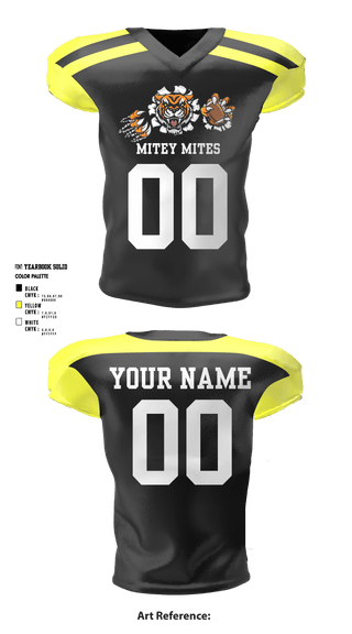 Football Jersey, Mitey Mites, Football, Teamtime, Team time, sublimation, custom sports apparel, team uniforms, spirit wear, spiritwear, sports uniforms, custom shirts, team store, custom team store, fundraiser sports, apparel fundraiser