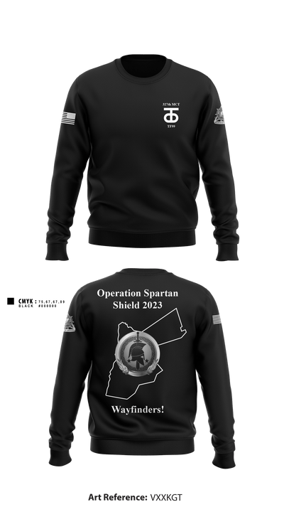 327th MCT 96493981 Crew Neck Sweatshirt - 7