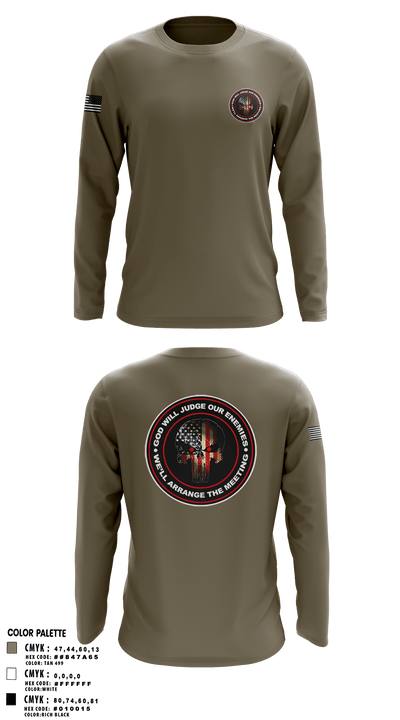 549th mi bn 14817853 Long Sleeve Performance Shirt - 1