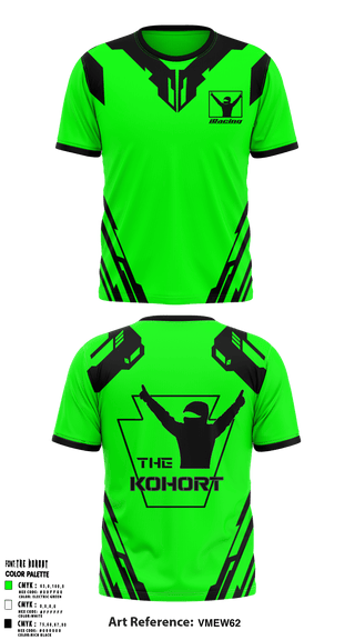 Short Sleeve Performance Shirt, The Kohort, E-Sports, Teamtime, Team time, sublimation, custom sports apparel, team uniforms, spirit wear, spiritwear, sports uniforms, custom shirts, team store, custom team store, fundraiser sports, apparel fundraiser