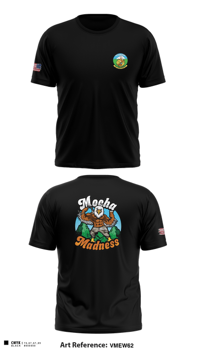 62nd Aerial Port Squadron 88034508 Short Sleeve Performance Shirt - 1
