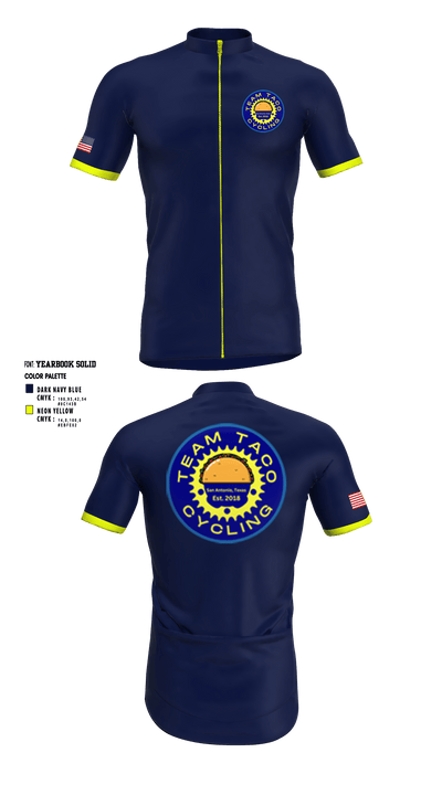 Team Taco Cycling Pelotonia 27813397 Cycling Jersey - 21