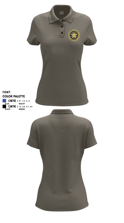 Texas Parole 87330435 Women's Short Sleeve Performance Polo  - 3