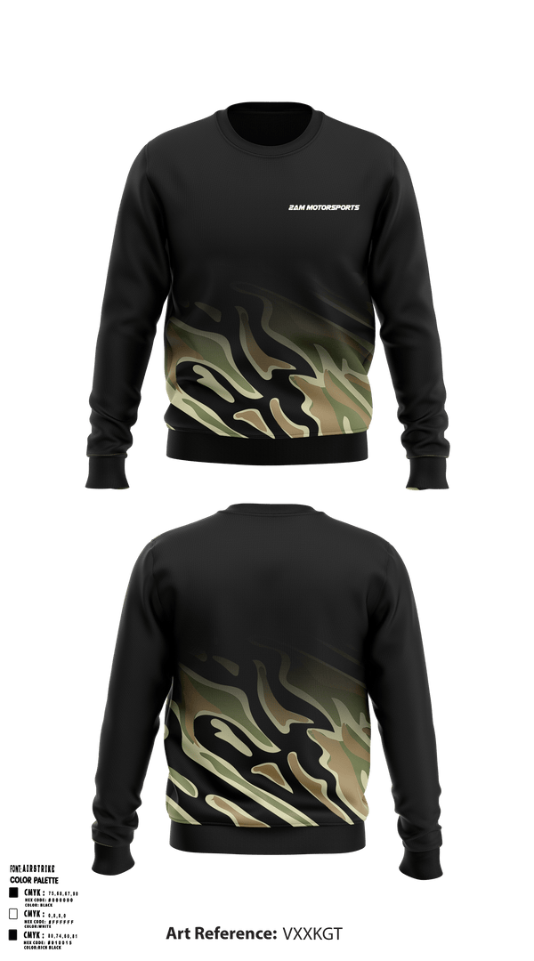 Crew Neck Sweatshirt, 2AM motorsports, , Teamtime, Team time, sublimation, custom sports apparel, team uniforms, spirit wear, spiritwear, sports uniforms, custom shirts, team store, custom team store, fundraiser sports, apparel fundraiser
