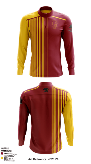 Quarter Zip Jacket, Forest Park Middle School Volleyball, Women's Volleyball, Teamtime, Team time, sublimation, custom sports apparel, team uniforms, spirit wear, spiritwear, sports uniforms, custom shirts, team store, custom team store, fundraiser sports, apparel fundraiser