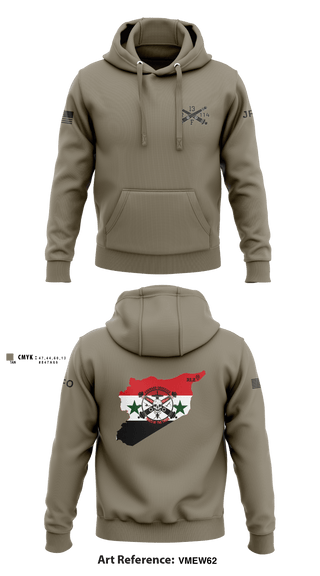Hoodie, HHB 2-114 FA (FIST), Army, Teamtime, Team time, sublimation, custom sports apparel, team uniforms, spirit wear, spiritwear, sports uniforms, custom shirts, team store, custom team store, fundraiser sports, apparel fundraiser