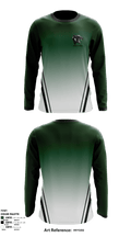 Helen S Dunn Middle School 63125083 Long Sleeve Performance Shirt - 1