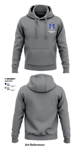 Hoodie, iMater Knights, Track & Field, Teamtime, Team time, sublimation, custom sports apparel, team uniforms, spirit wear, spiritwear, sports uniforms, custom shirts, team store, custom team store, fundraiser sports, apparel fundraiser
